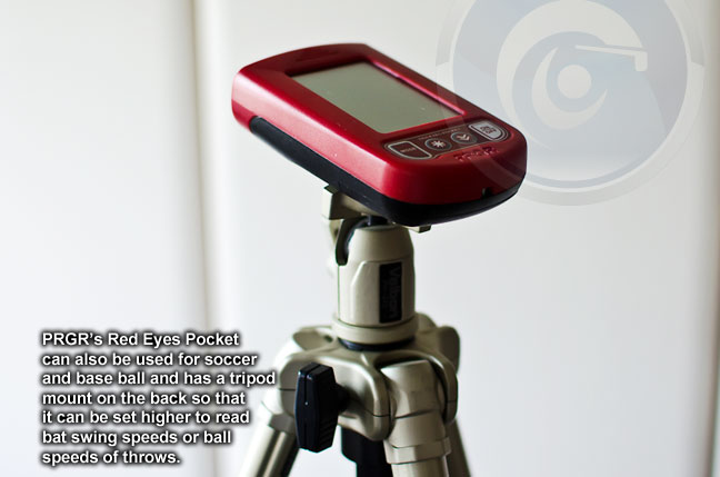 Introducing PRGR's Red Eyes Pocket Speed Monitor - TourSpecGolf