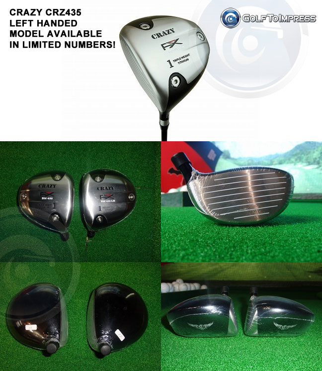 New 2012 ONOFF! Crazy Lefty 435! Epon Accessories! - TourSpecGolf